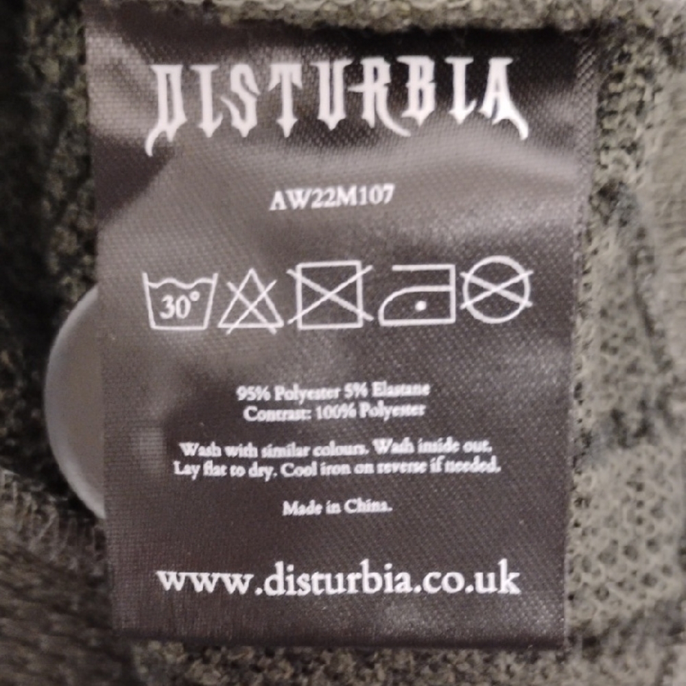 SALE! Disturbia Lola Oversized Panel Cardigan Sz.M/L (BX16) - Picture 10 of 11